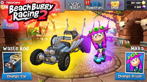 Waste Rod Ft Mikka Wasteland Update Beach Buggy Racing 2 YouTube