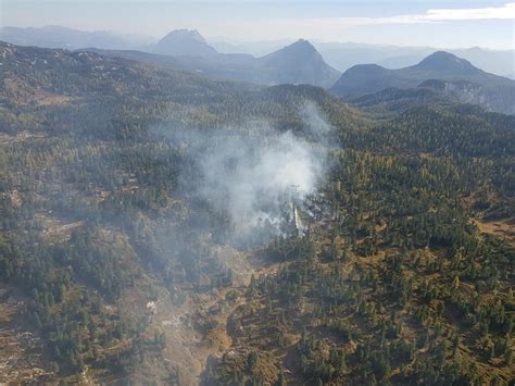 Waldbrand Bisher Konnte Noch Kein Brandaus Gegeben Werden Liezen