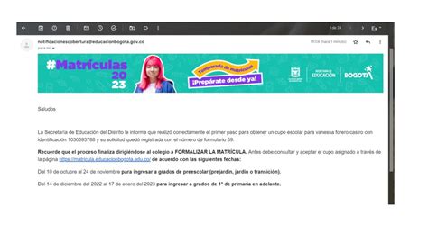 Paso a paso para solicitar un cupo escolar en Bogotá Info Pa lante