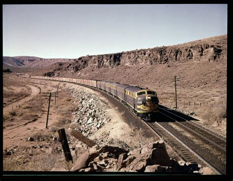 Atchison Topeka And Santa Fe Railway Company Freight Train Kingman