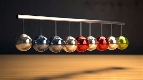 Balancing Balls Newtons Cradle Cradle Pendulum Newton PNG