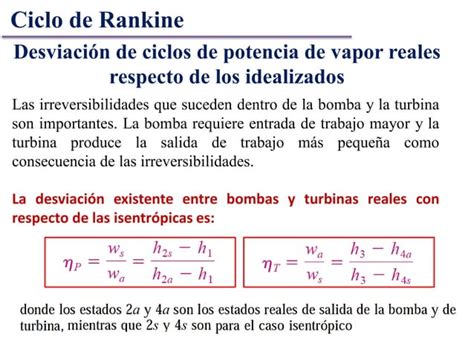 Ciclos De Potencia De Vapor Y Combinados Ppt