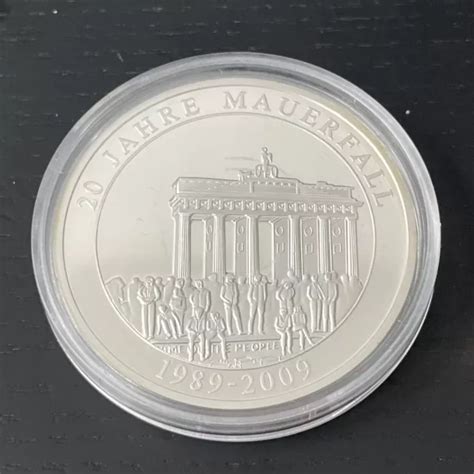 Medaille M Nze Geschichte Der Ddr Jahre Mauerfall Mit Zertifikat