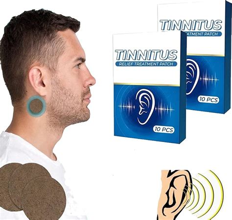 Buy Tinnitus Relief Treatment Ear Patch Tinnitus Patches Ear Pain Protect Hearing Loss Sticker