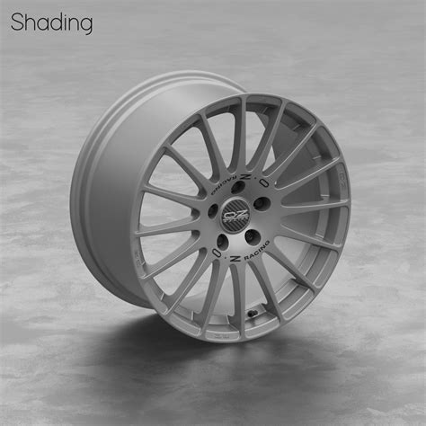 Oz Racing Superturismo Gt Wheel D Model D Model Cgtrader