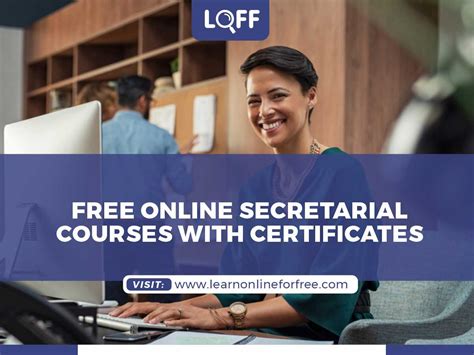 12 Free Online Secretarial Courses With Certificates - Learn Online for ...