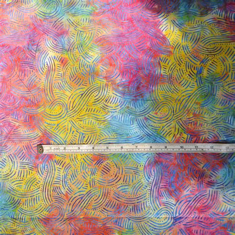 Colourful Batik Fabric Livingstone Textiles Dress And Craft Making