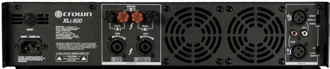 Crown Xli Channel Power Amplifier W At Ohms Full Compass