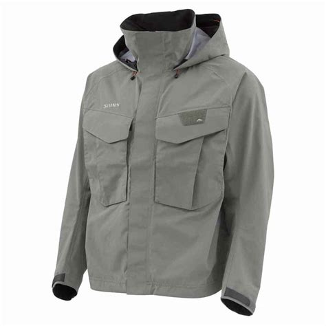 Simms Men's Freestone Wading Waterproof Fishing Jacket - Striker Gray ...