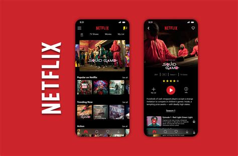 Netflix App Ui Redesign Behance