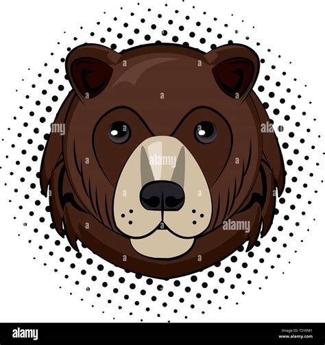 Bear face cool sketch Stock Vector Image & Art - Alamy