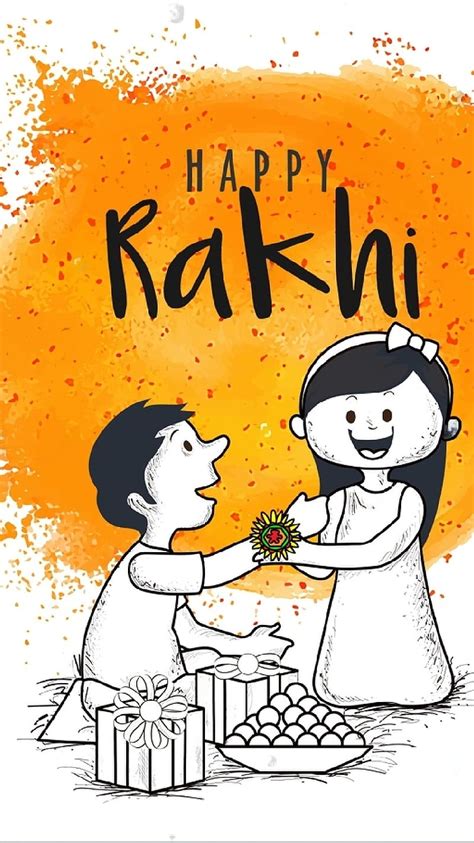 Raksha Bandhan Ke Happy Rakhi Hd Phone Wallpaper Peakpx