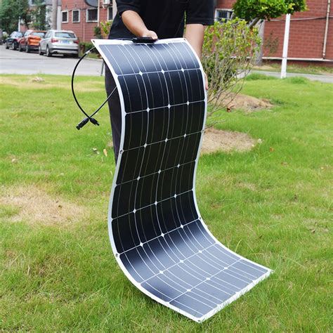 Dokio V W Flexible Solar Panels W Waterproof Monocrystalline