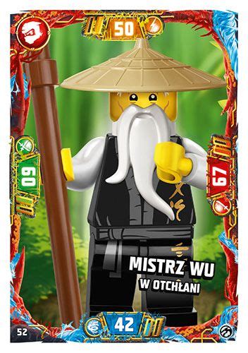 LEGO NINJAGO TCG7 Nr 52 Mistrz Wu w otchłani Kultowy pl