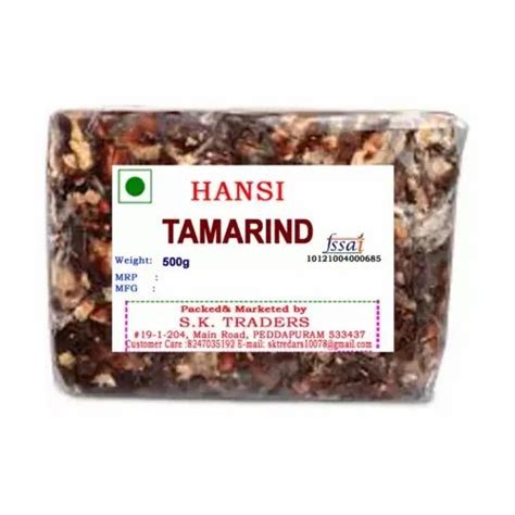 Seedless Tamarind Packaging Size 500 Gm Packet At Rs 180kg In