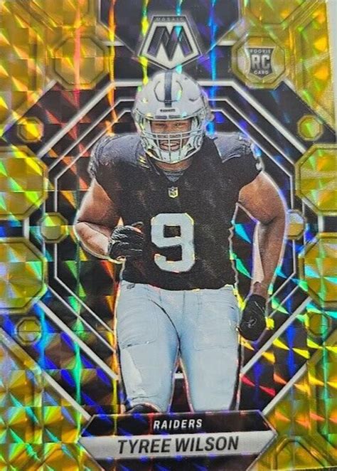 Tyree Wilson 2023 Mosaic Reactive Yellow 372 Price Guide Sports Card