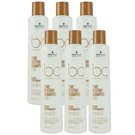 Schwarzkopf BC Time Restore Shampoo 6 X 250 Ml