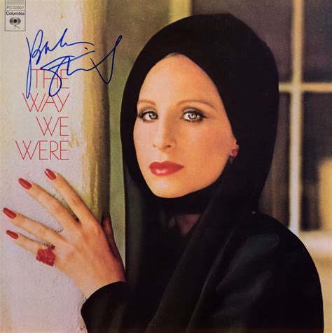 Barbra StreisandThe Way We Were1974 – Autographcentral