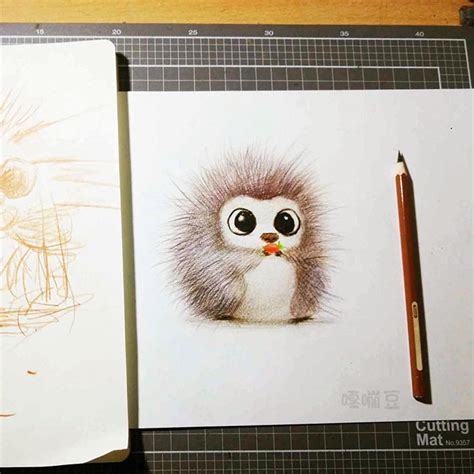 Cartoon Cute Pencil Drawings Of Animals : 153,000+ vectors, stock ...