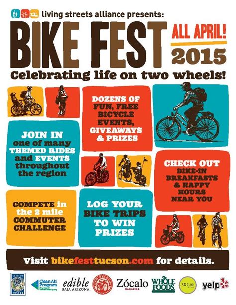 Read Ride your bike during April for Bike Fest Tucson now from Blog for Arizona for Politics ...