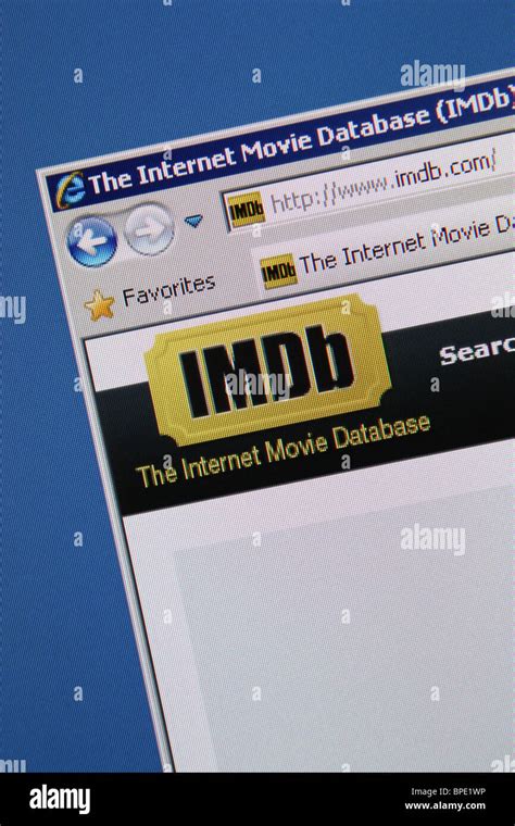 Internet movie database hi-res stock photography and images - Alamy