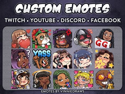 Amazing Chibi Emotes And Sub Badges For Twitch Discord And Youtube