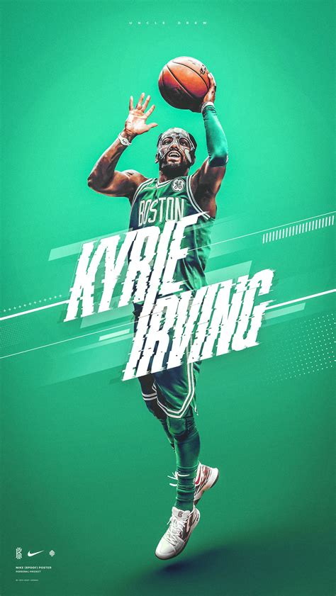 Nike Wallpaper Kyrie Irving Boston Celtics On Behance Irving