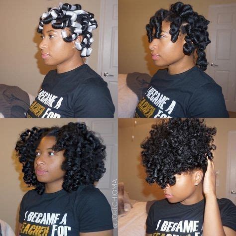 Perm Rod Set On Natural Hair Hairstyles Pictures Flexi Rod Curlers