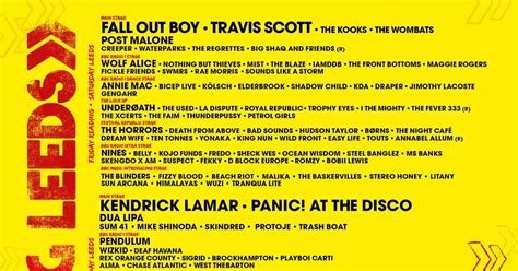 Reading Festival Line Up And 10 Things You Need To Know If Youre Going