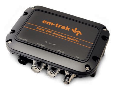 EM Trak S300 AIS Splitter Great For Small Compacted Places