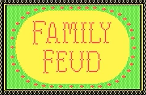 Play Family Feud online in your browser - Ms-DOS games