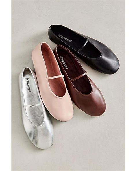 Jeffrey Campbell Moira Mary Jane Flats In Black Lyst