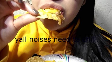 Asmr Nachos Crunchy Eating Sounds Youtube