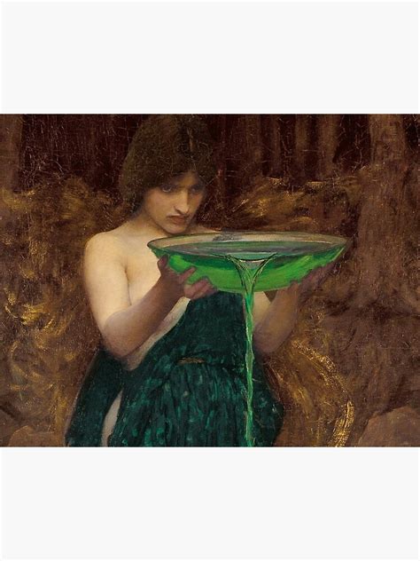 Circe Invidiosa John William Waterhouse Poster By Iconicpaintings