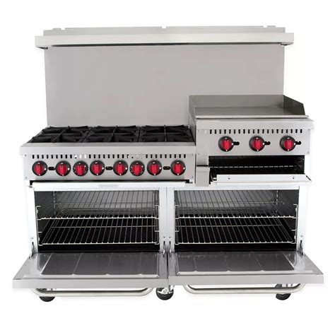 Motak Mr Rgb N C S Burner Gas Range W Griddle Standard