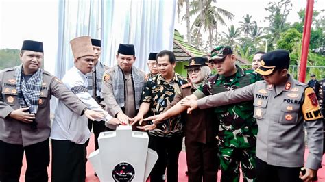 Bangun Sumur Bor Untuk Masyarakat Wabup Ciamis Apresiasi Bakti Sosial