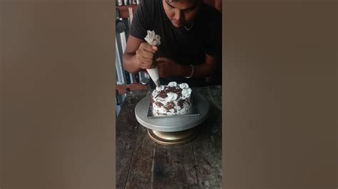 Black Forest Cake বানালাম আজ কে Shortsfeed Shortvideo Banglashorts