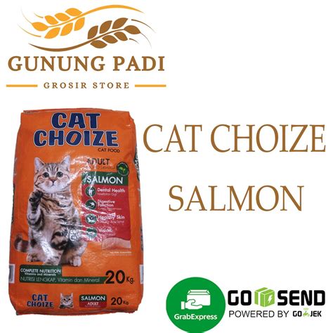 Jual Cat Choize Adult Salmon K Grab Gosend Shopee Indonesia