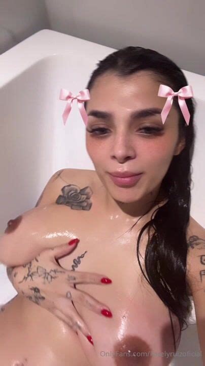 Karely Ruiz Naked In Bathtub Onlyfans