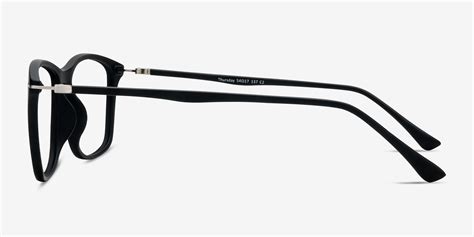 Thursday Rectangle Black Full Rim Eyeglasses Eyebuydirect