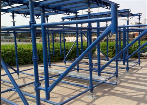 Durable Cuplock Scaffolding System Cuplock Shuttering System High Strength