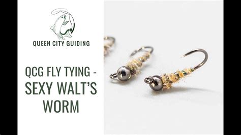 Qcg Fly Tying Sexy Walts Worm A Variation Of One Of The Best Euro Nymphs Youtube