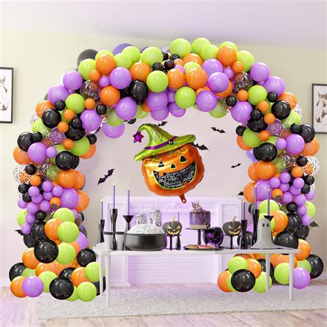 Amazon Wrbin Pcs Halloween Balloon Arch Kit Halloween Balloons