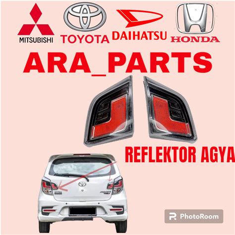 Jual Lampu Reflektor Bagasi Agya Ayla TRD 2017 2018 2019 2020 2021