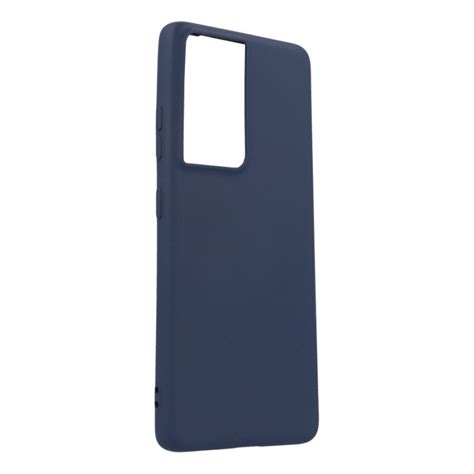 Funda Ultra Suave Azul Para Samsung Galaxy S21 Ultra Pccomponentespt