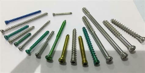 Bone Screws Cortical Bone Screw Cannulated Bone Screws Orthopaedic