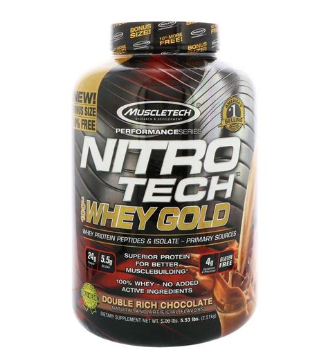 Muscletech Nitro Tech 100 Whey Gold 5 5 Lbs 2 5 Kg Zone Nutrition