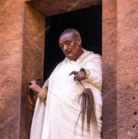 Lalibela Etiop A De Febrero De Pueblo Et Ope En La Famosa