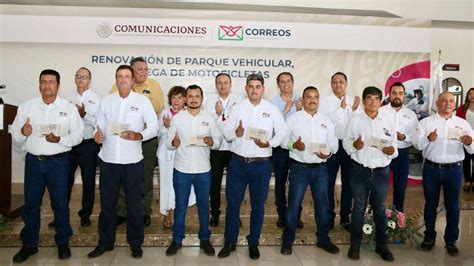 Gobernador Alfonso Durazo Entrega 59 Motocicletas Al Servicio Postal