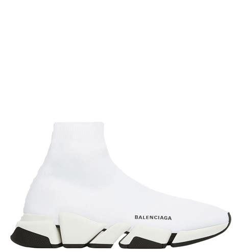 Gi Y Balenciaga Speed White Black W Db Luxity